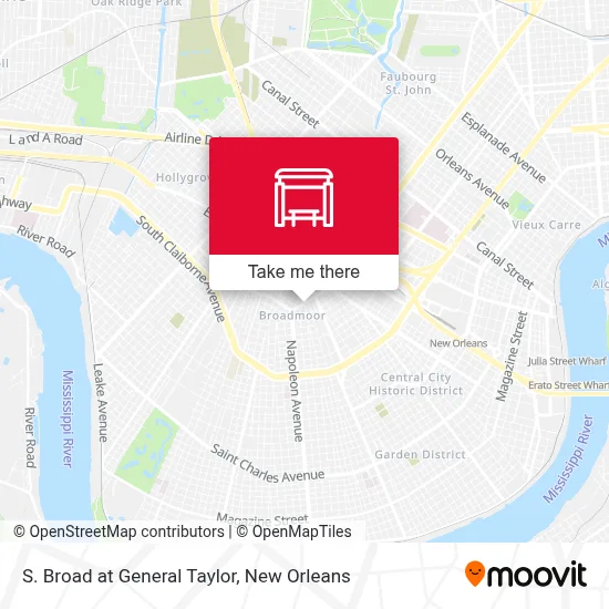 S. Broad at General Taylor map