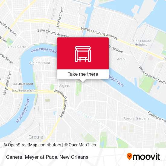 General Meyer at Pace map