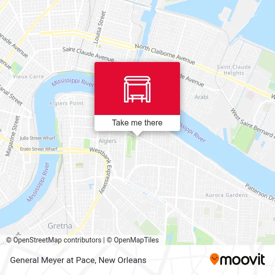 General Meyer at Pace map