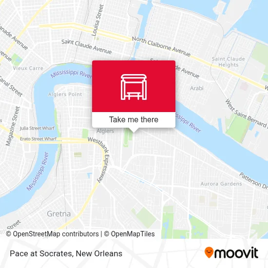 Pace at Socrates map
