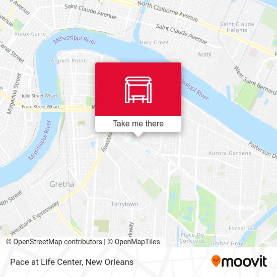 Pace at Life Center map