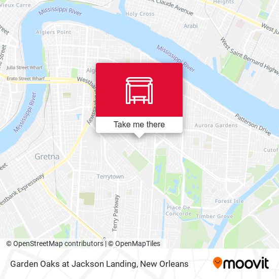 Mapa de Garden Oaks at Jackson Landing