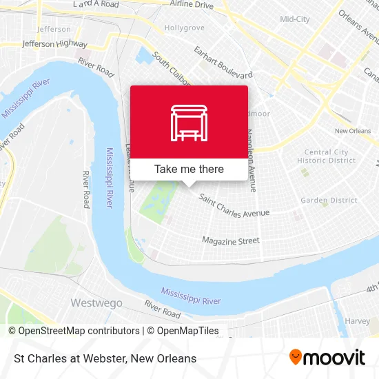 St Charles at Webster map