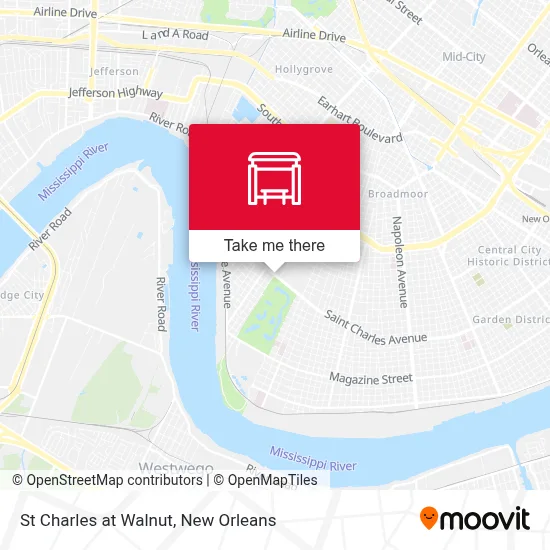 St Charles at Walnut map