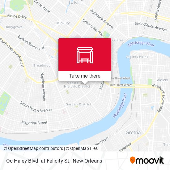 Mapa de Oc Haley Blvd. at Felicity St.