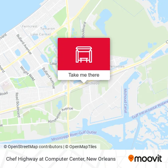 Chef Highway at Computer Center map