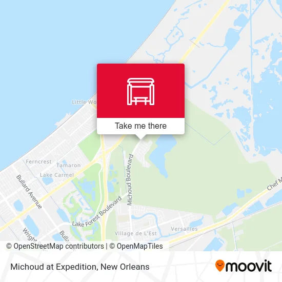 Michoud at Expedition map