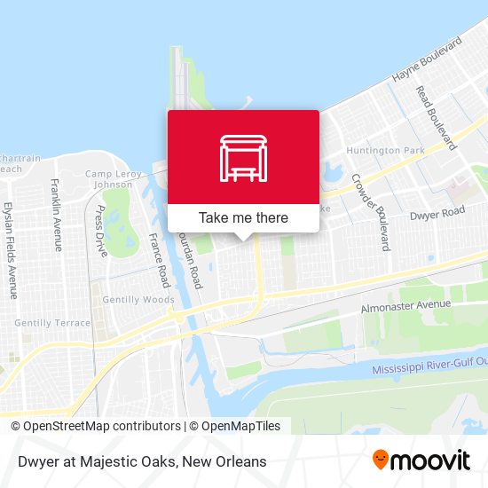 Mapa de Dwyer at Majestic Oaks