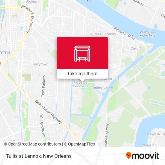 Mapa de Tullis at Lennox