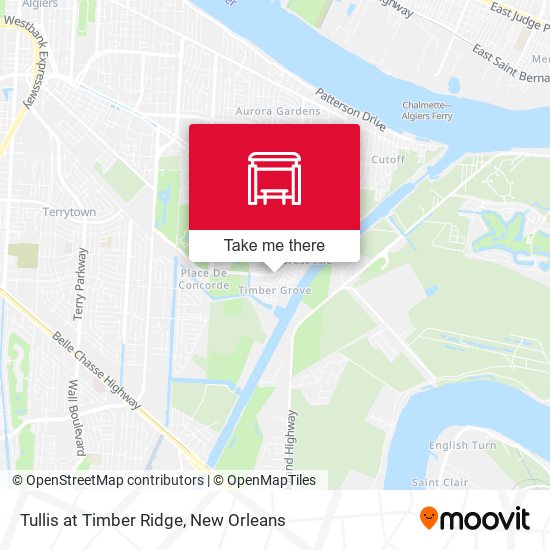 Tullis at Timber Ridge map