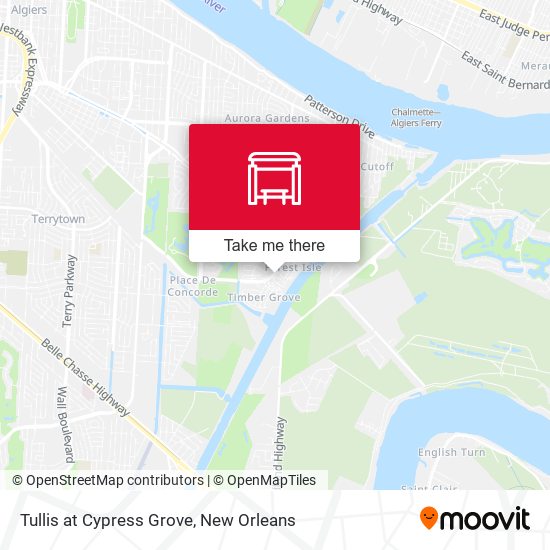 Mapa de Tullis at Cypress Grove