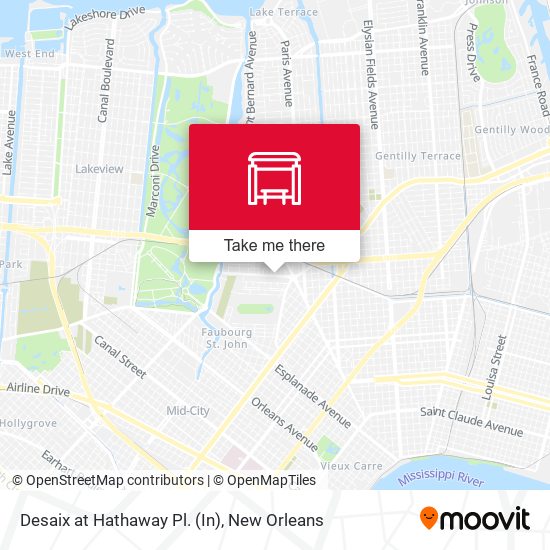 Desaix at Hathaway Pl. (In) map