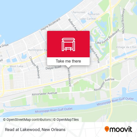 Mapa de Read at Lakewood