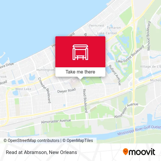 Read at Abramson map