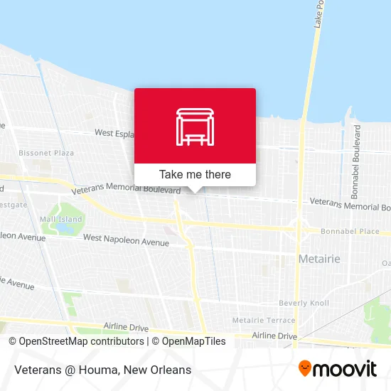Veterans @ Houma map