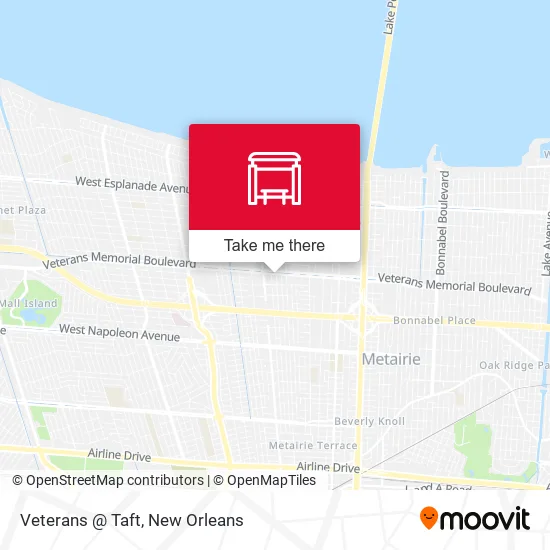 Mapa de Veterans @ Taft