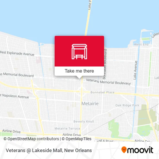 Mapa de Veterans @ Lakeside Mall