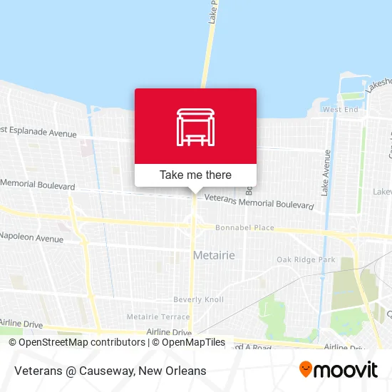 Veterans @ Causeway map