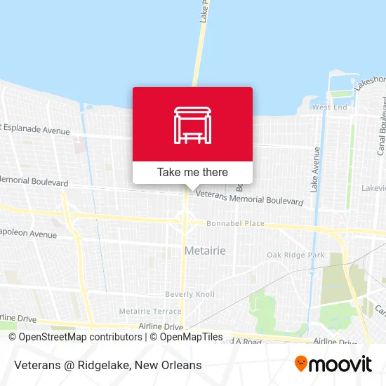 Veterans @ Ridgelake map