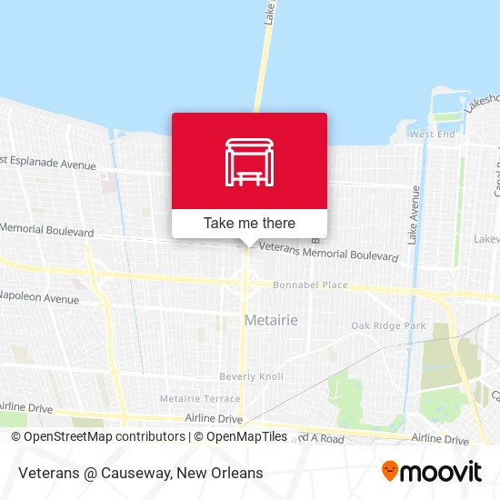 Veterans @ Causeway map