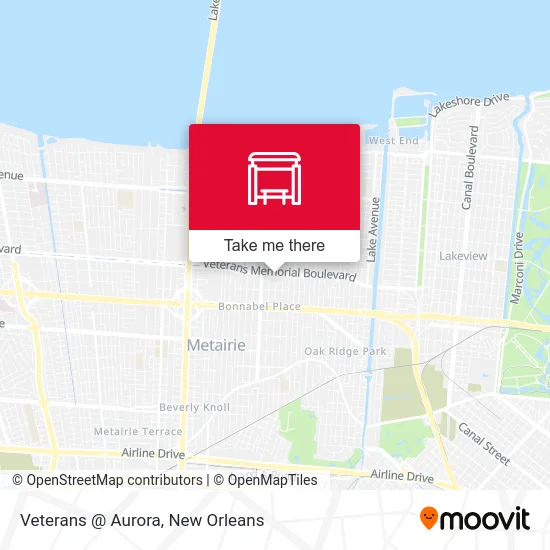 Veterans @ Aurora map