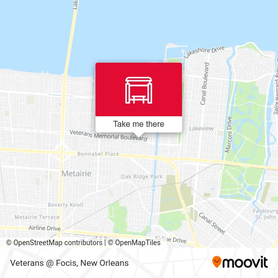 Veterans @ Focis map