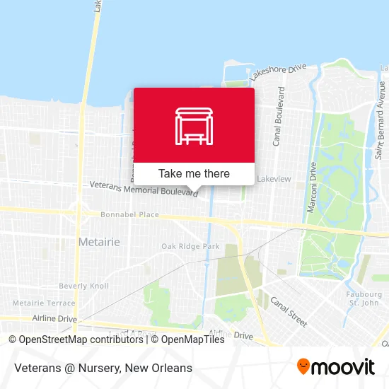 Veterans @ Nursery map