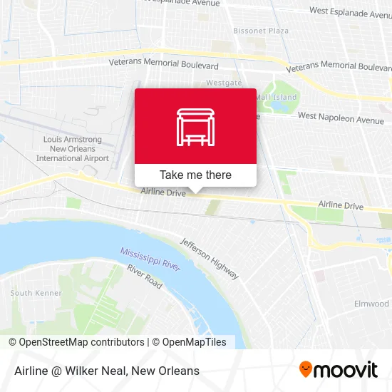 Airline @ Wilker Neal map