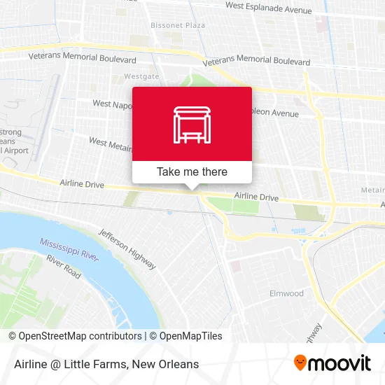 Airline @ Little Farms map