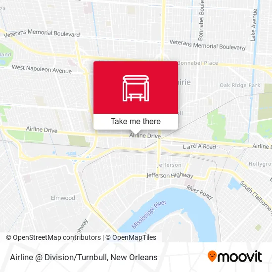 Airline @ Division/Turnbull map