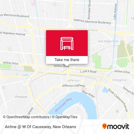 Airline @ W Of Causeway map