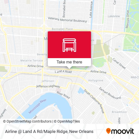 Airline @ Land A Rd / Maple Ridge map