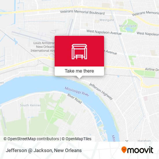 Jefferson @ Jackson map