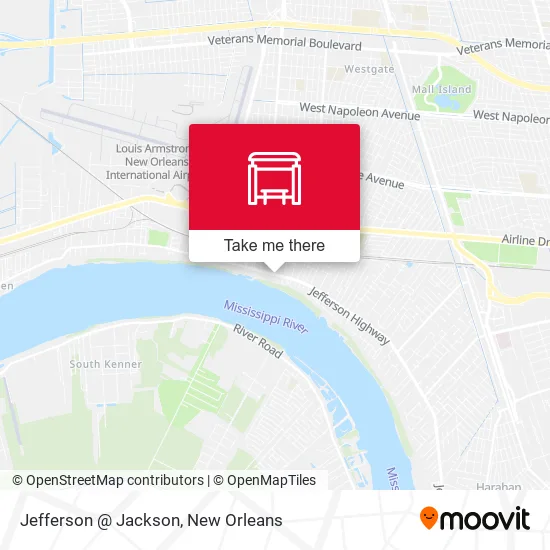 Jefferson @ Jackson map