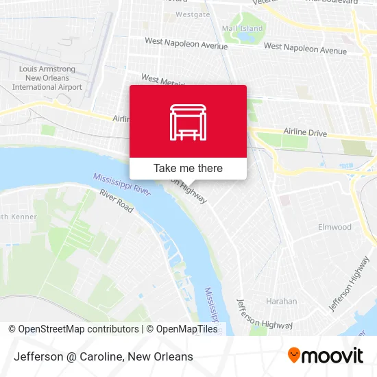 Jefferson @ Caroline map