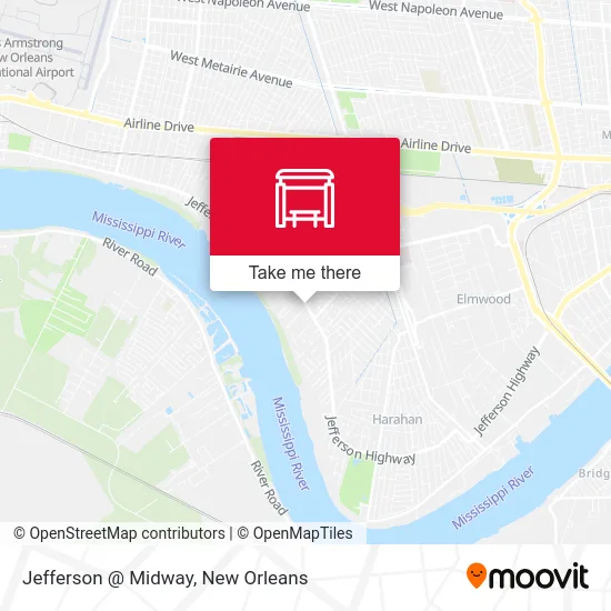 Jefferson @ Midway map