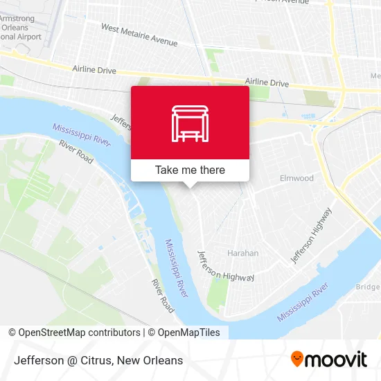 Jefferson @ Citrus map