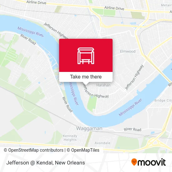 Jefferson @ Kendal map