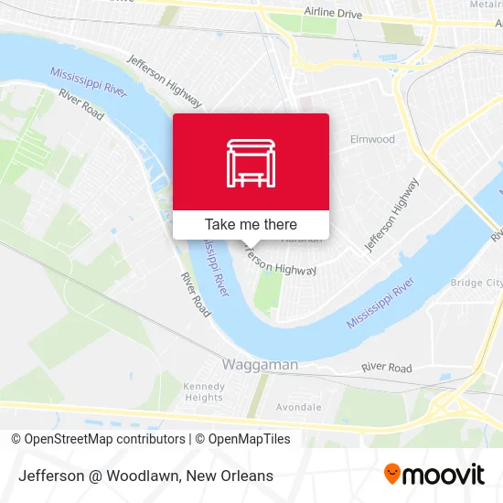 Jefferson @ Woodlawn map