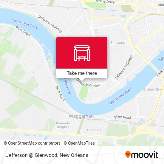 Jefferson @ Glenwood map