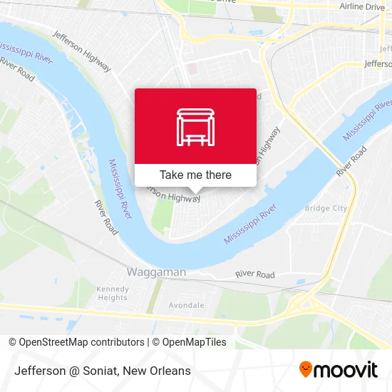 Jefferson @ Soniat map