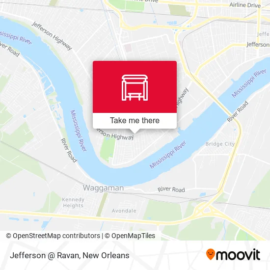 Jefferson @ Ravan map