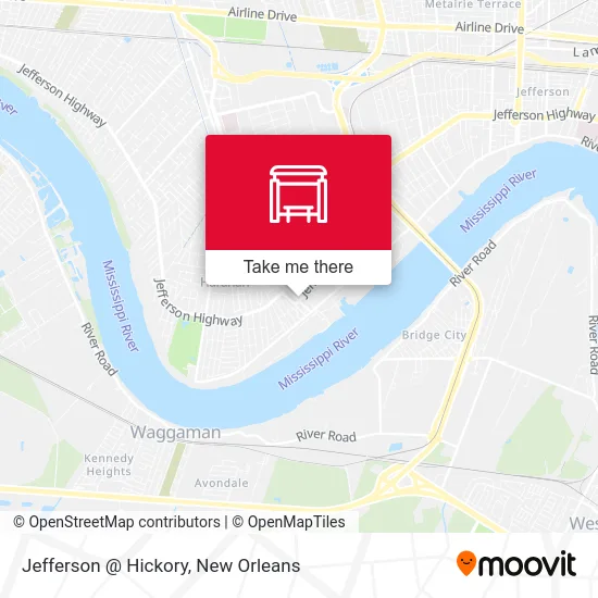 Jefferson @ Hickory map