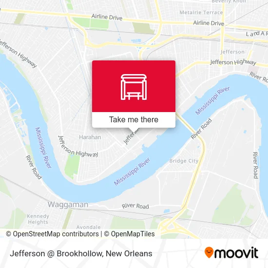 Jefferson @ Brookhollow map