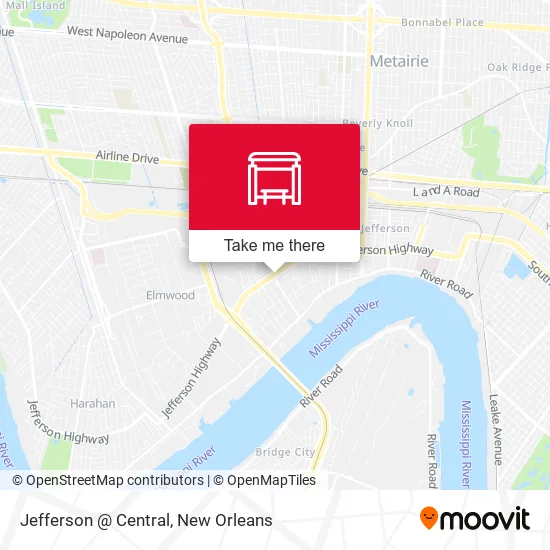 Mapa de Jefferson @ Central