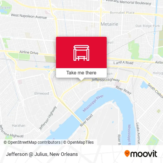 Jefferson @ Julius map
