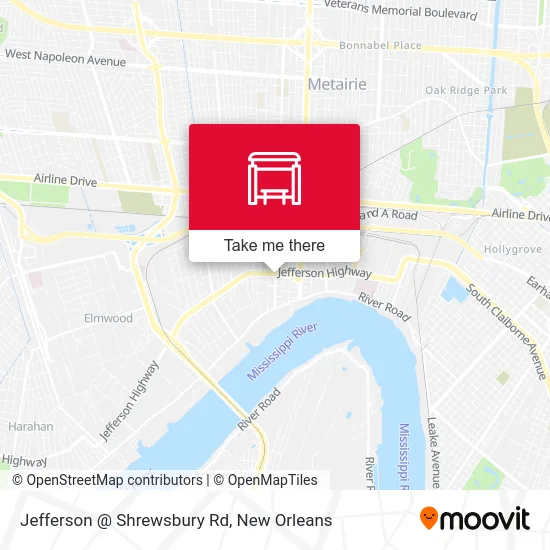 Jefferson @ Shrewsbury Rd map