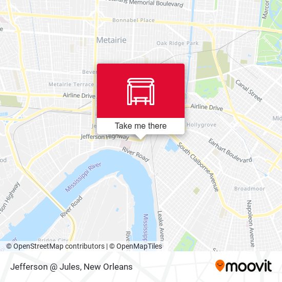 Jefferson @ Jules map