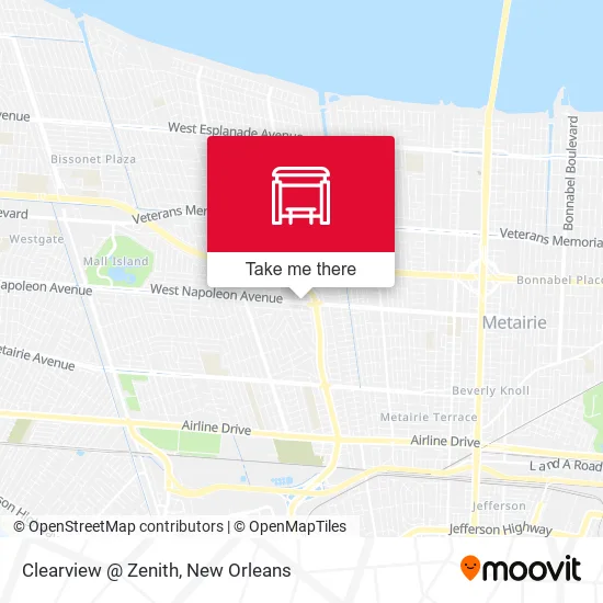 Clearview @ Zenith map