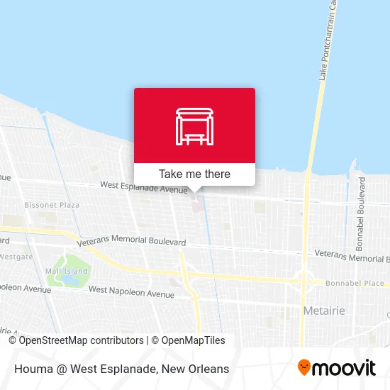Houma @ West Esplanade map